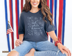 Red, White, & NICU printed Tee