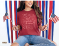 Red, White, & NICU printed Tee