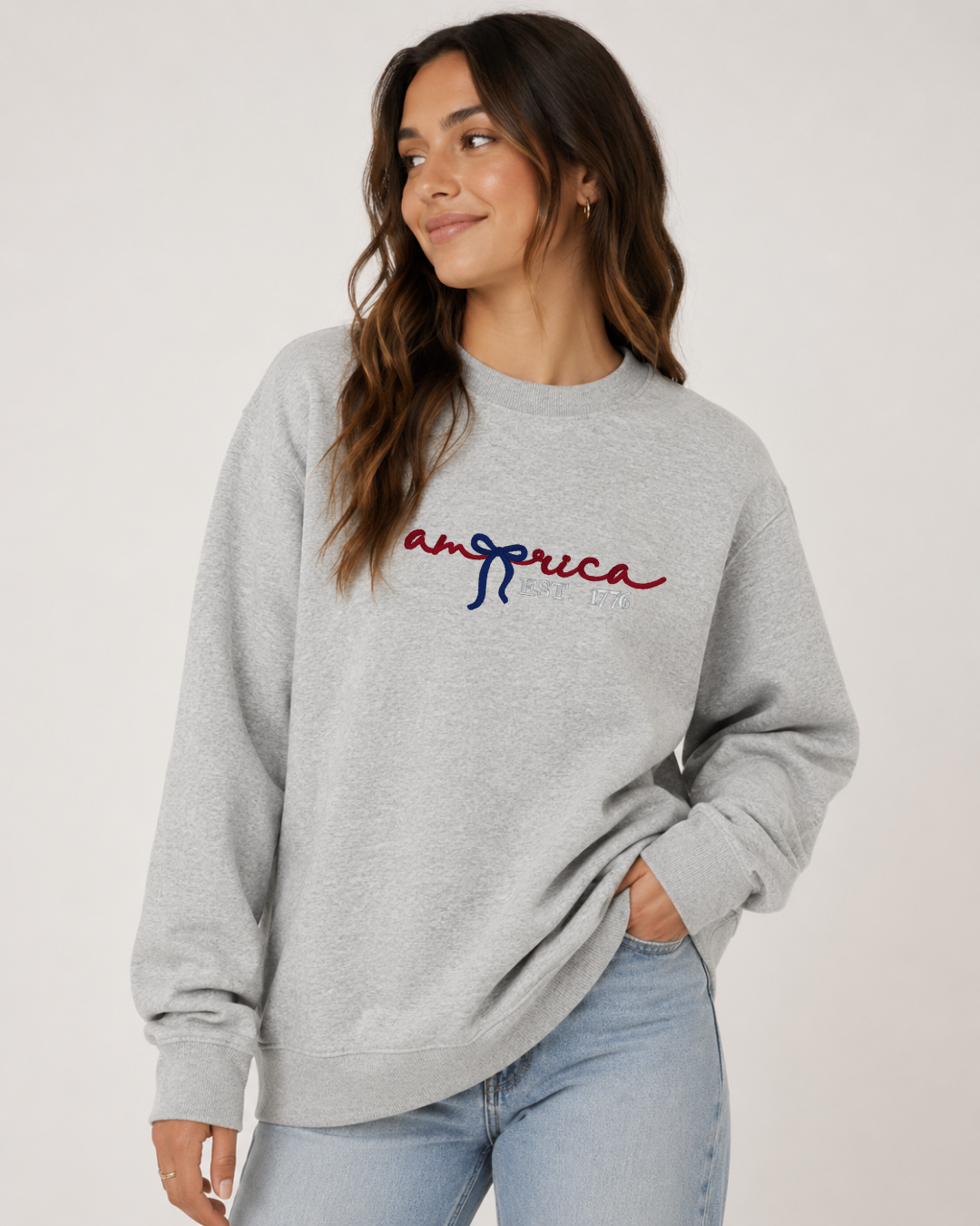 America Coquette Crewneck