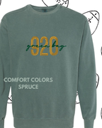 920 Embroidered Comfort Colors Crewneck