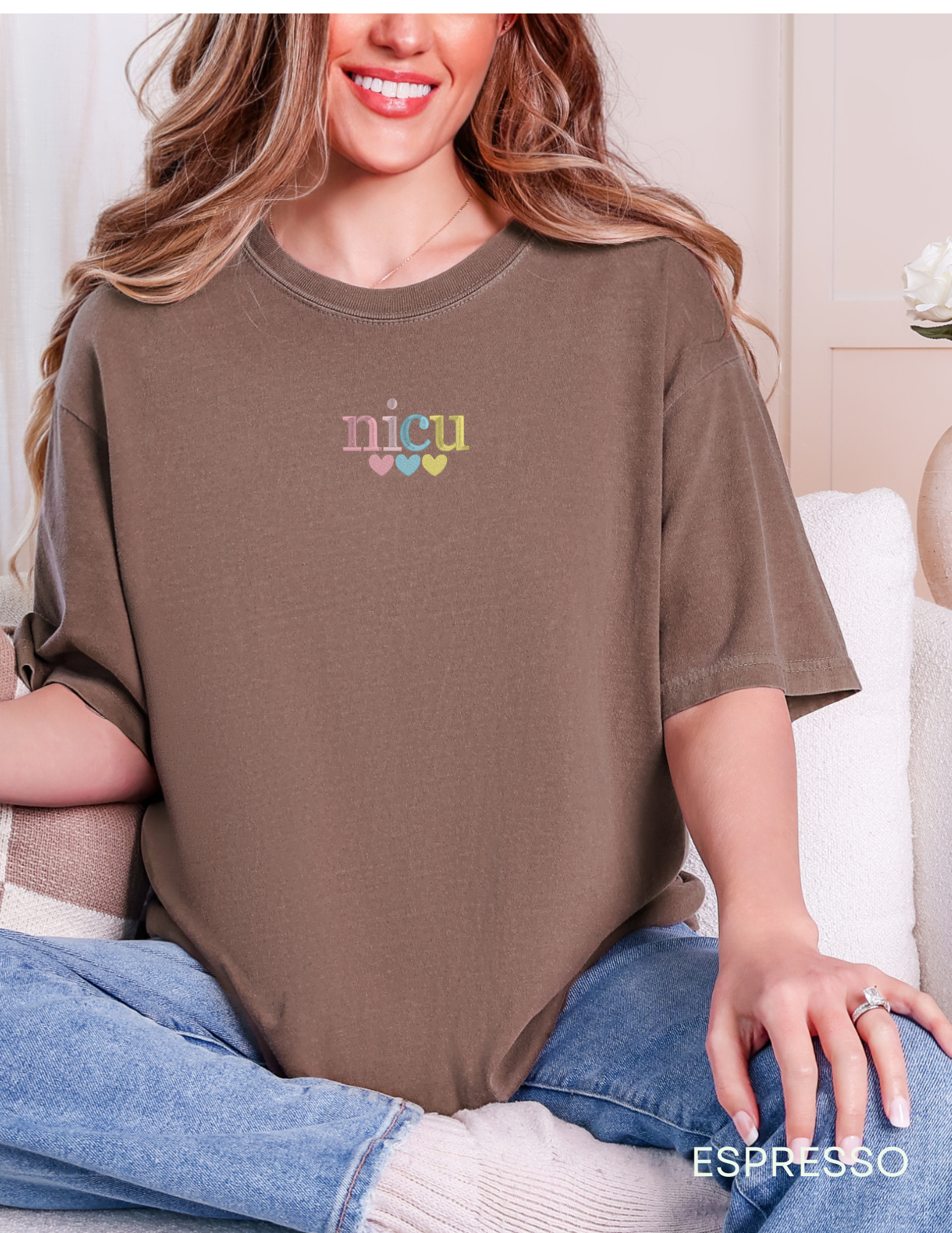 nicu <3 Comfort Colors Tshirt