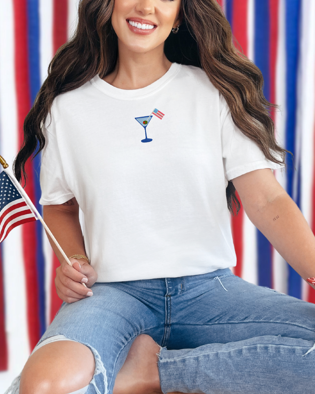 Red, White, & Boozed Comfort Colors Tshirt