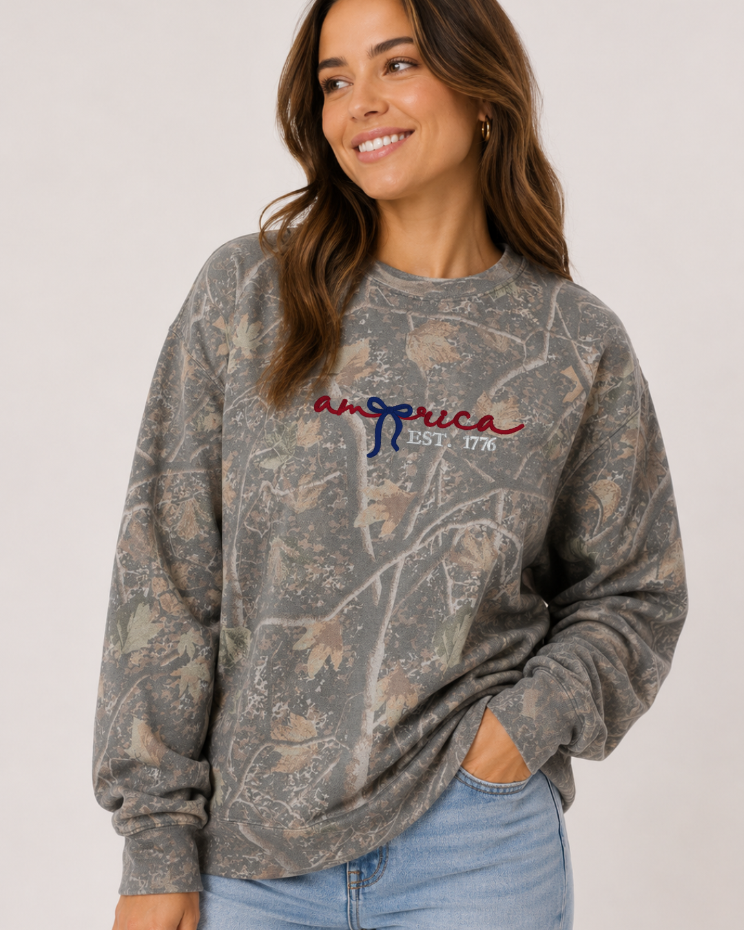 America Coquette Crewneck