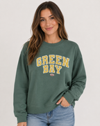 Vintage Varsity Embroidered Crewneck