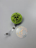 Funny Radiology Badge Reel | You Pose We Expose Rad Tech Badge