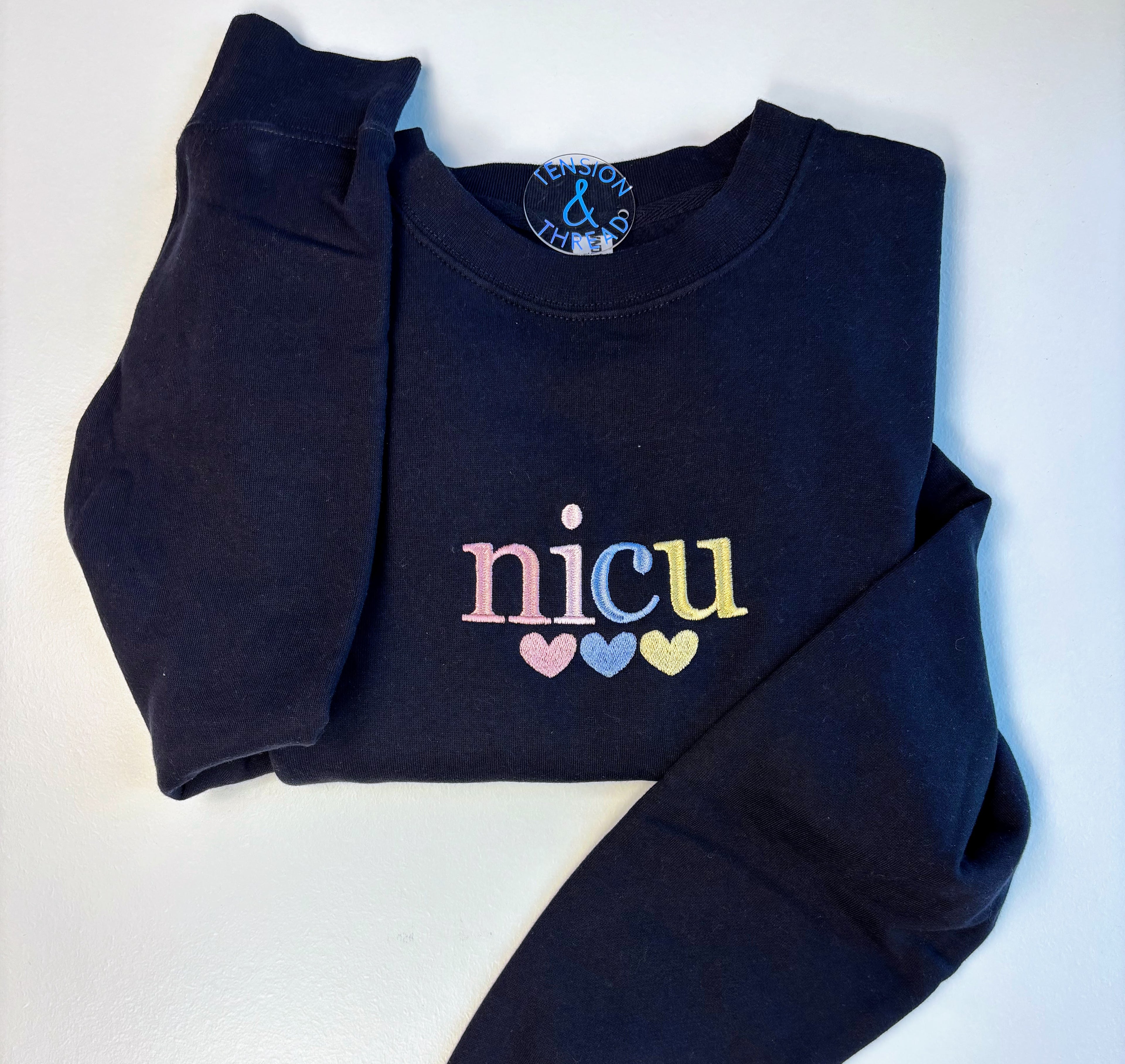 nicu <3 Crewneck Sweatshirt