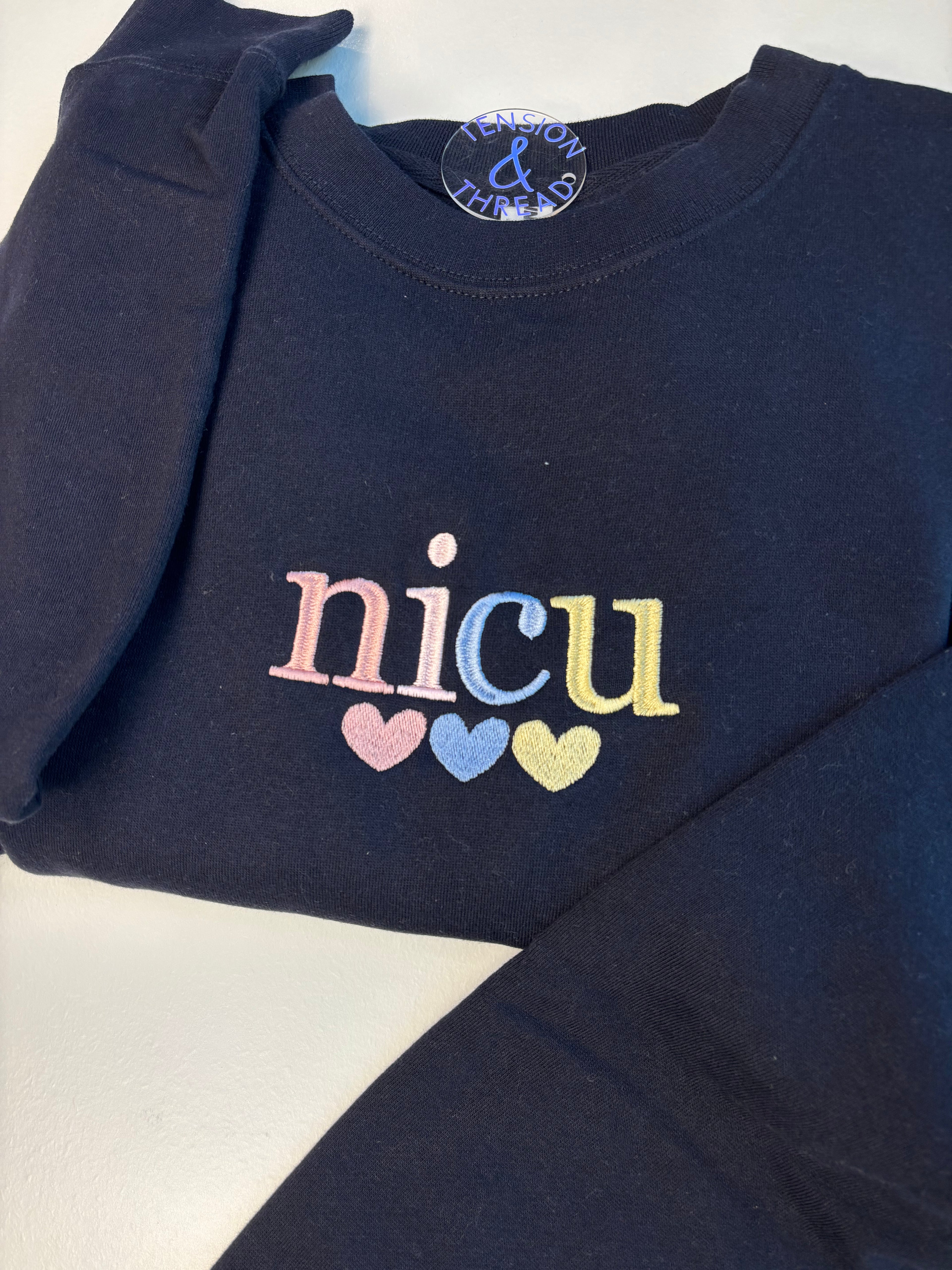 nicu <3 Crewneck Sweatshirt