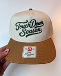 Touch Down Season Embroidered Cap-Gold