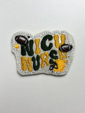 Topper NICU Nurse Football Badge Reel | Topper Only
