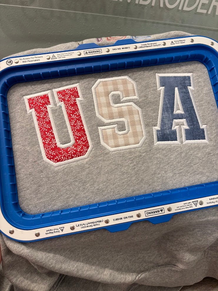 USA Appliqué