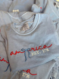 America Coquette Comfort Colors Tshirt