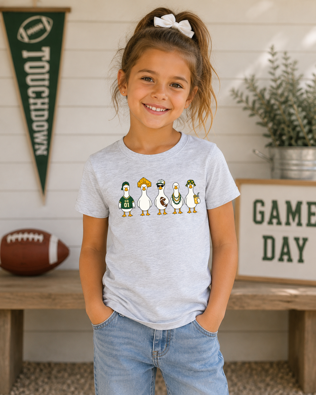 Youth Printed Game Day Ducks