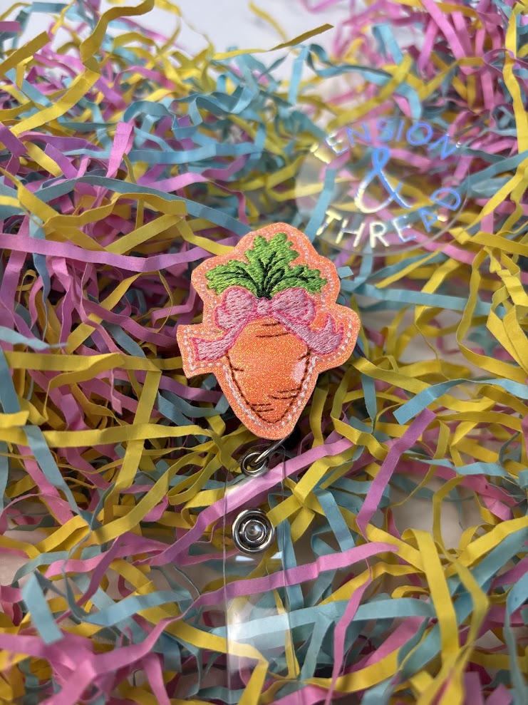 Carrot Badge Topper