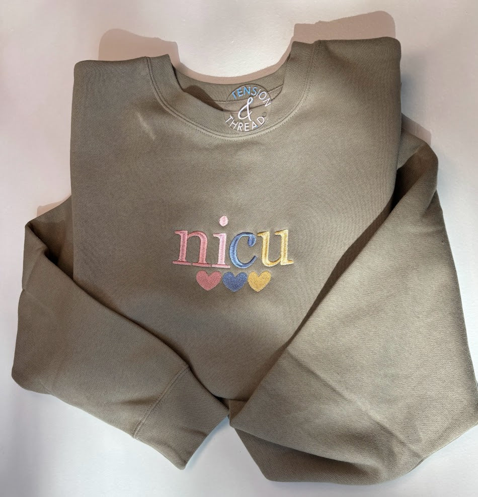 nicu <3 Crewneck Sweatshirt