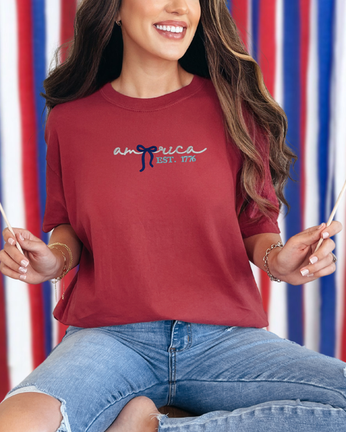 Chili America Coquette Comfort Colors Tshirt