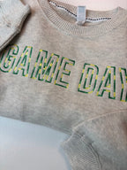 GAME DAY Sweater | Oatmeal Cream