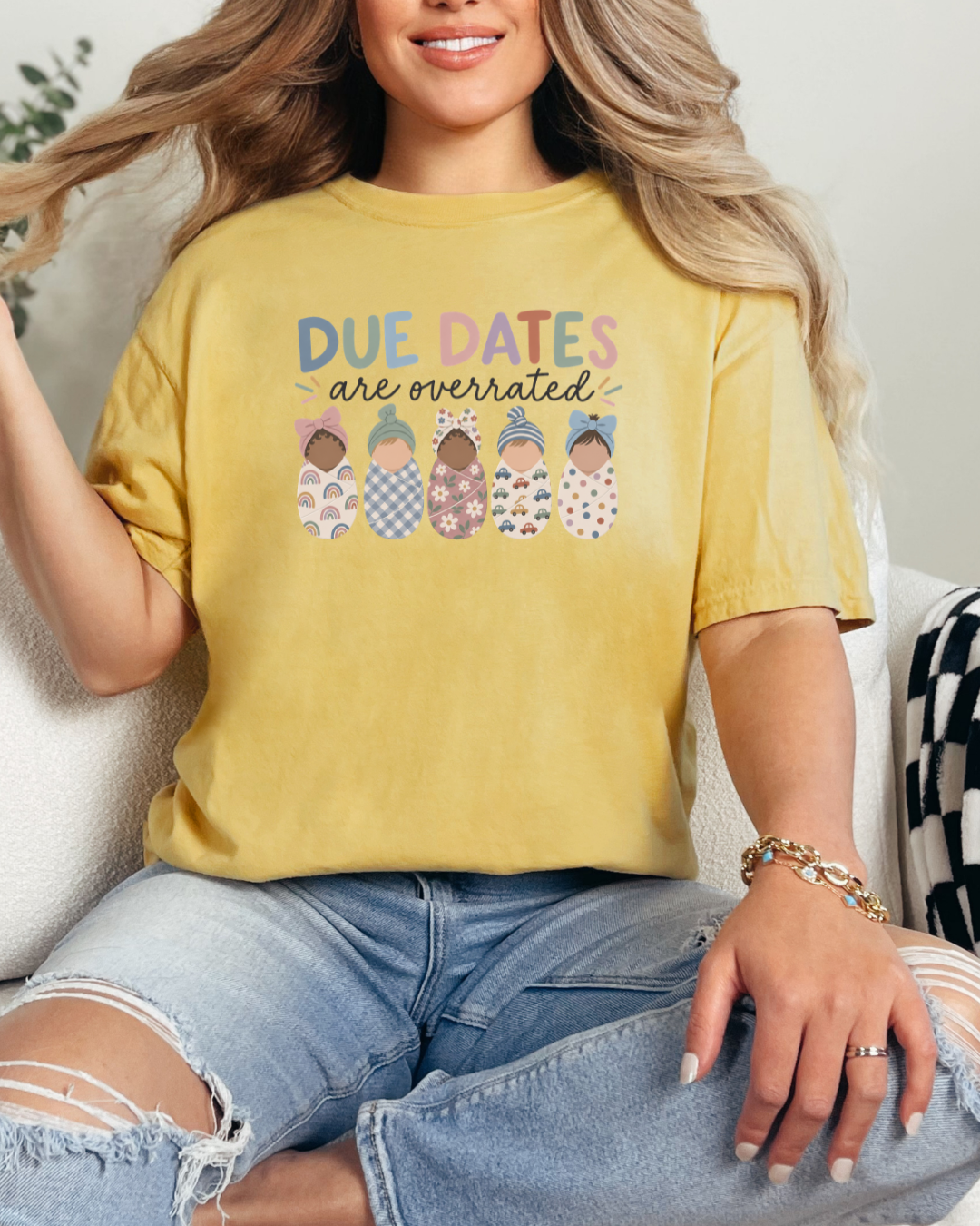 Due Dates Printed TShirt