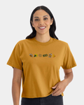 Game Day Icons Embroidered Boxy Tee