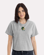 Vintage Helmet Embroidered Boxy Tee