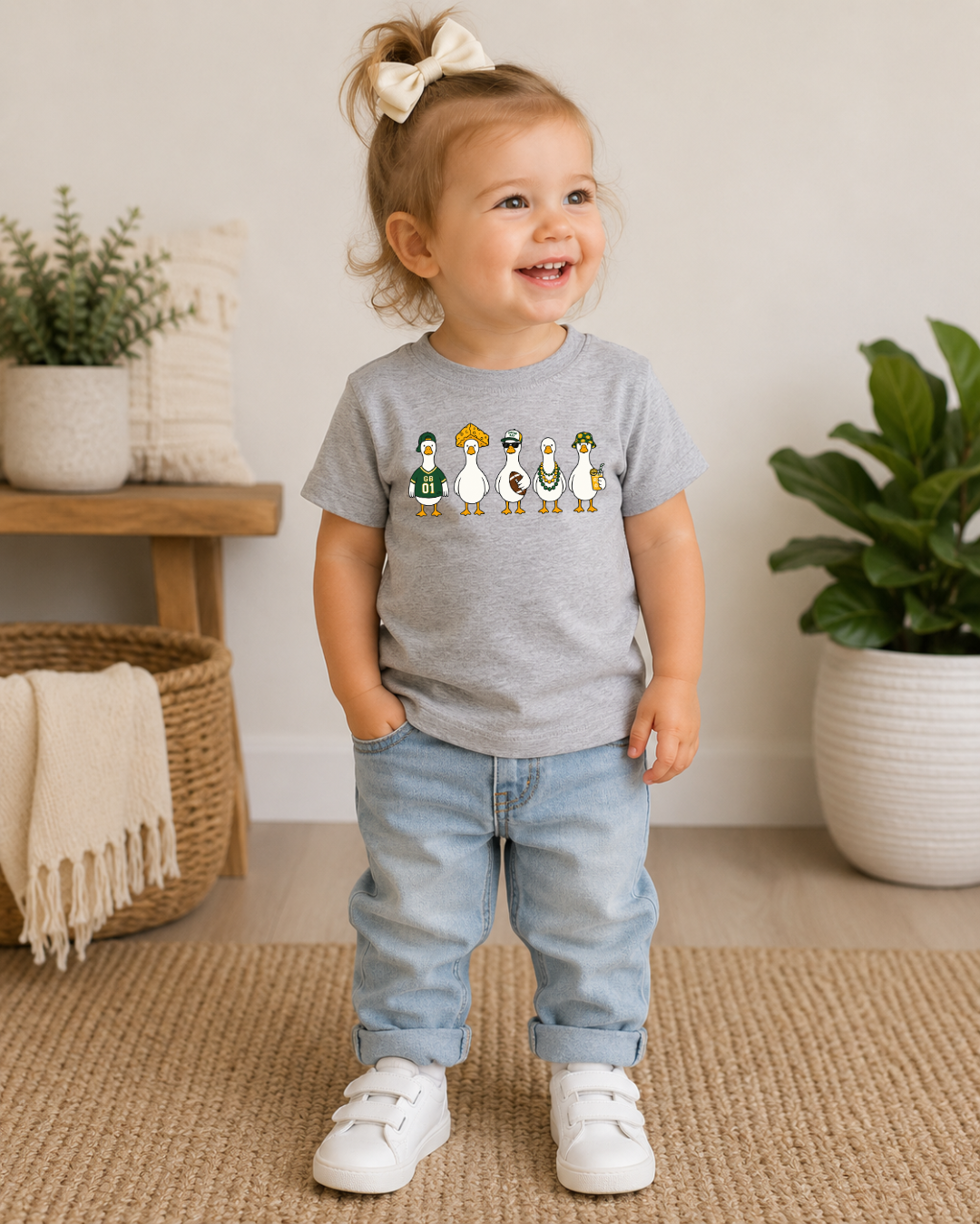 Toddler Printed Game Day Ducks
