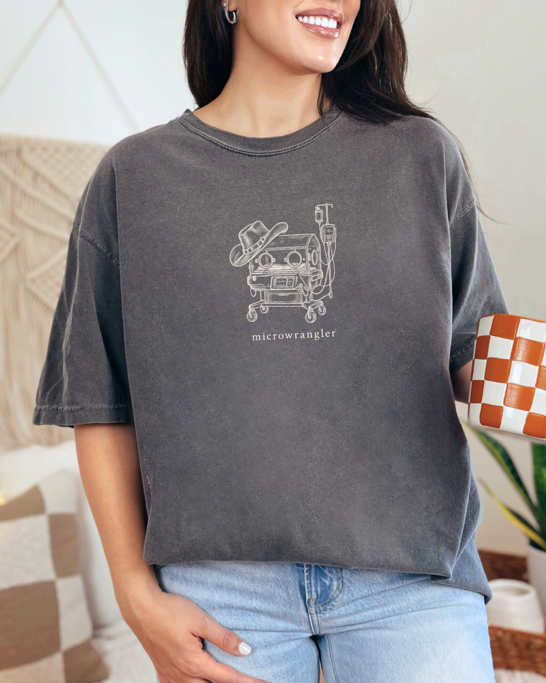 Microwrangler Printed TShirt