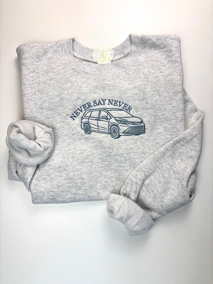 The Car Mom x Tension & Thread Collab Crewneck: Preorder