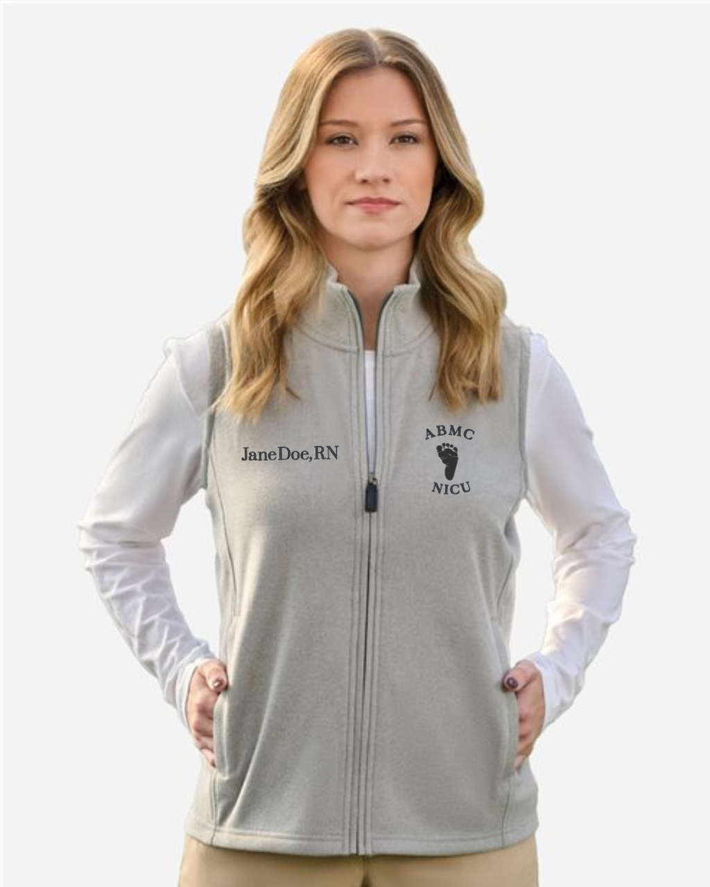 ABMC NICU Women's Vest | Personalized