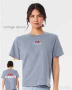 Women's Bella + Canvas Midlength Boxy-fit Tee