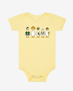 Printed Game Day Duck Onesie